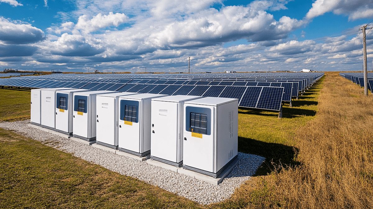 Solar Battery Storage Installation